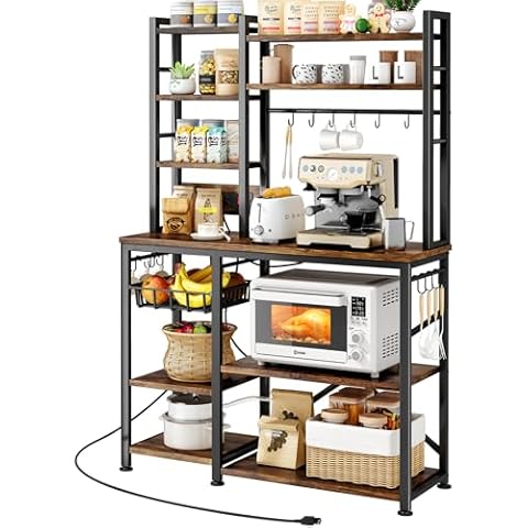 Baker Rack with Power Outlet by SNTD Cover