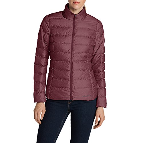 Eddie Bauer Women's CirrusLite Down Jacket, Dk Berry Regular S