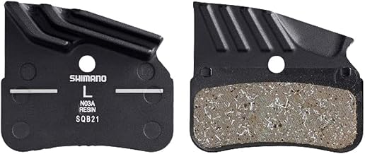 SHIMANO N03A Resin Scheibenbremsbeläge mit Kühlrippen