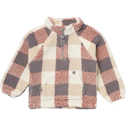 Image of Modern Moments by Gerber baby-boys Toddler Microplush Half-zip Pullover