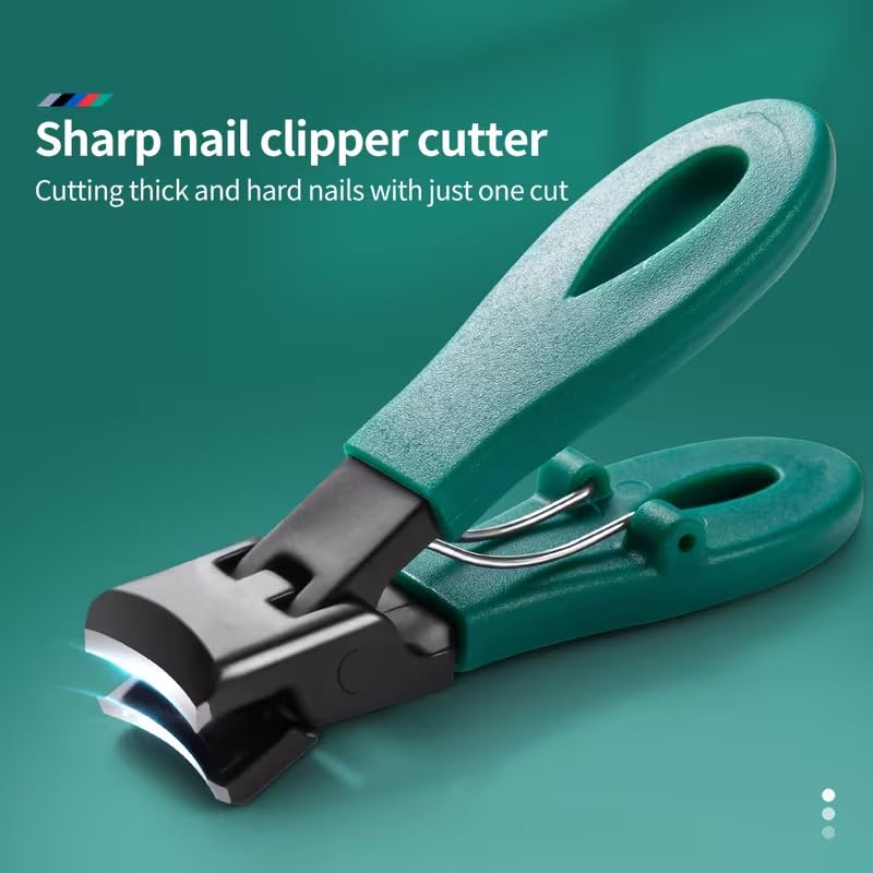 1Pc Thick Nail Clipper with Wide Opening Anti-Splash Nail Clippers for Sharp Manicure and Pedicure Tools — view 2