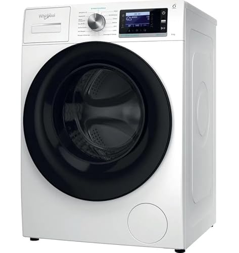 Whirlpool W6XW845WRFR Silence Lave-Linge, Blanc, 84.5cm x 59.9cm x 60.7cm