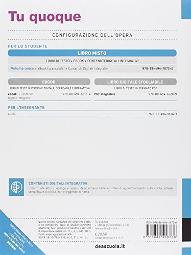 Tu quoque. per le Scuole superiori. con e-book