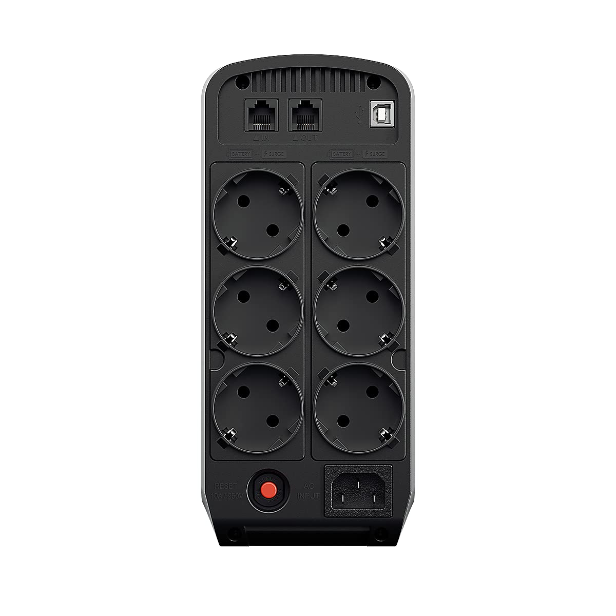 CyberPower Power Boxx-Inverter LCD 8 Prese, 600 W, Colore: Nero
