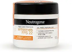 Neutrogena Hidratante Facial Antissinais Face Care Intensive FPS 22, 100g