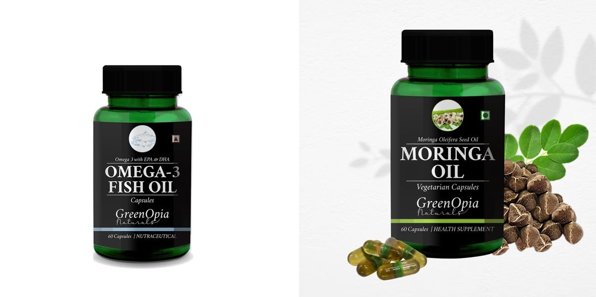 Fish Oil Moringa Seed Wellness Daily Vitality 60 CAPSULES-image-35