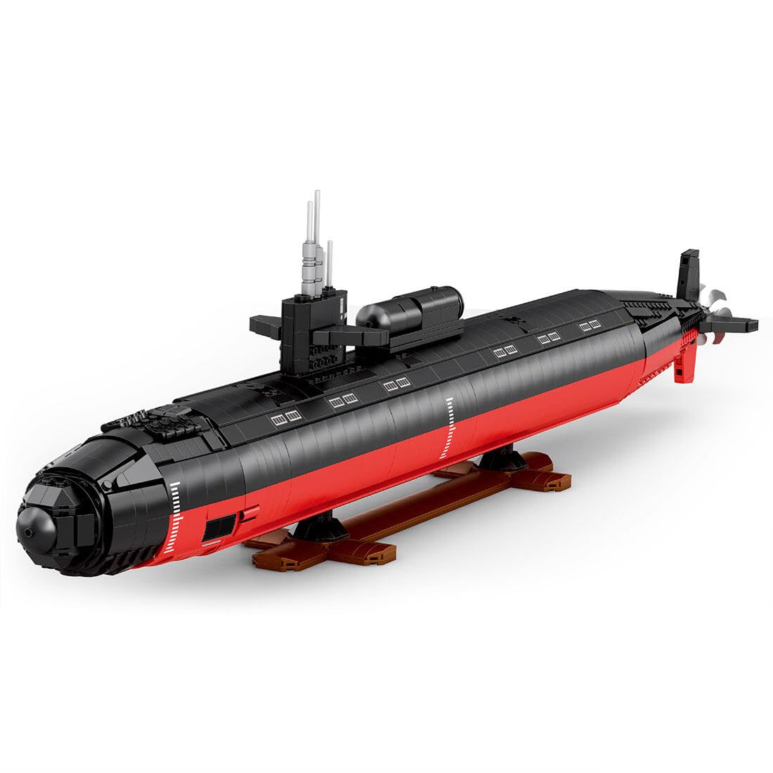 Amazon.com: Aetheria Nuclear Submarine Building Set, 1:125 Large