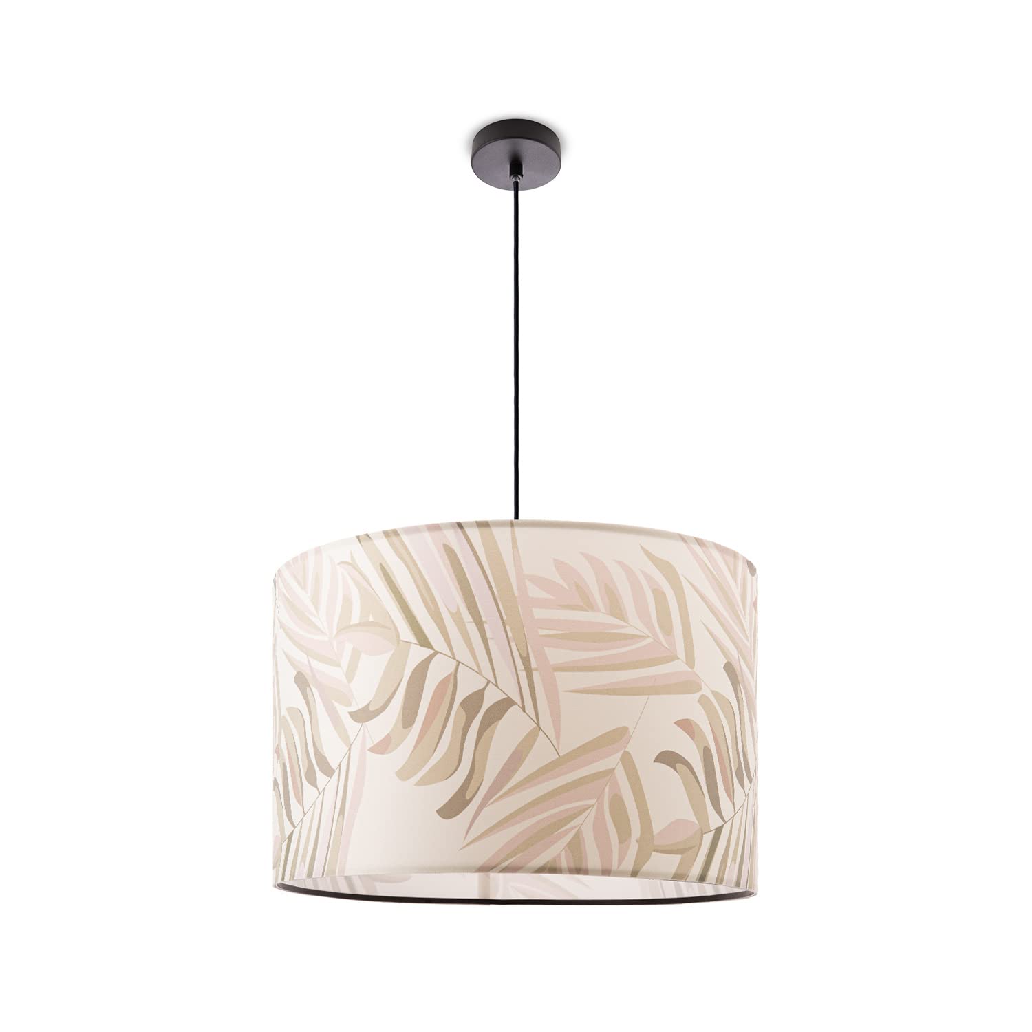 Paco Home Hängeleuchtte Wohnzimmer Lampe Esstisch Pendelleuchte Blumen Palmen Deko Schlafzimmer E27