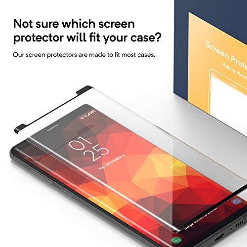 Caseology Screen Protector For Galaxy Note 9 Tempered Glass (2018) - 1 Pack #TOP5