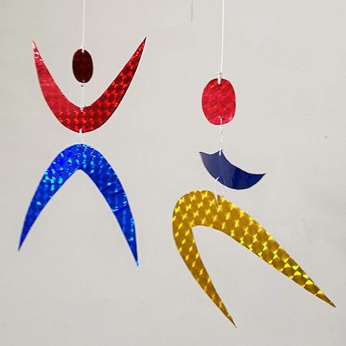 Miniatura 7 de Special Glitter The Montessori inspired dancers hanging mobile blinking red blue yellow Special Glitter Baby toy