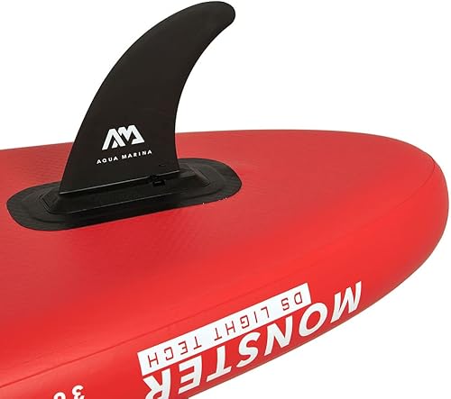 Miniatura 3 de Aquamarina Unisex Adult - All-Around Isup, 3.66m15cm, Monster All Around iSUP 3 66m 15cm with Paddle and Safety Leash, Rot, 366 x 84 15 cm EU