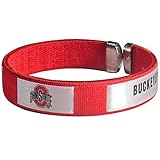 NCAA Siskiyou Sports Fan Shop Ohio State Buckeyes Fan Bracelet One Size Team Color