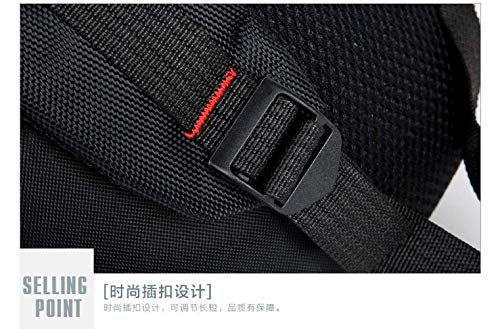 Mochila Oxford de gran capacidad negra: protege tus pertenencias 7