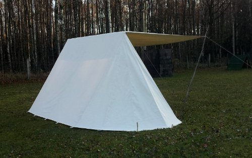 Zelte-Max Medieval Saxon Tent Double Bell Tent - 100% Cotton, Natural -  Reenactment Look - 2 People - Made in Germany : Amazon.de: Sports & Outdoors