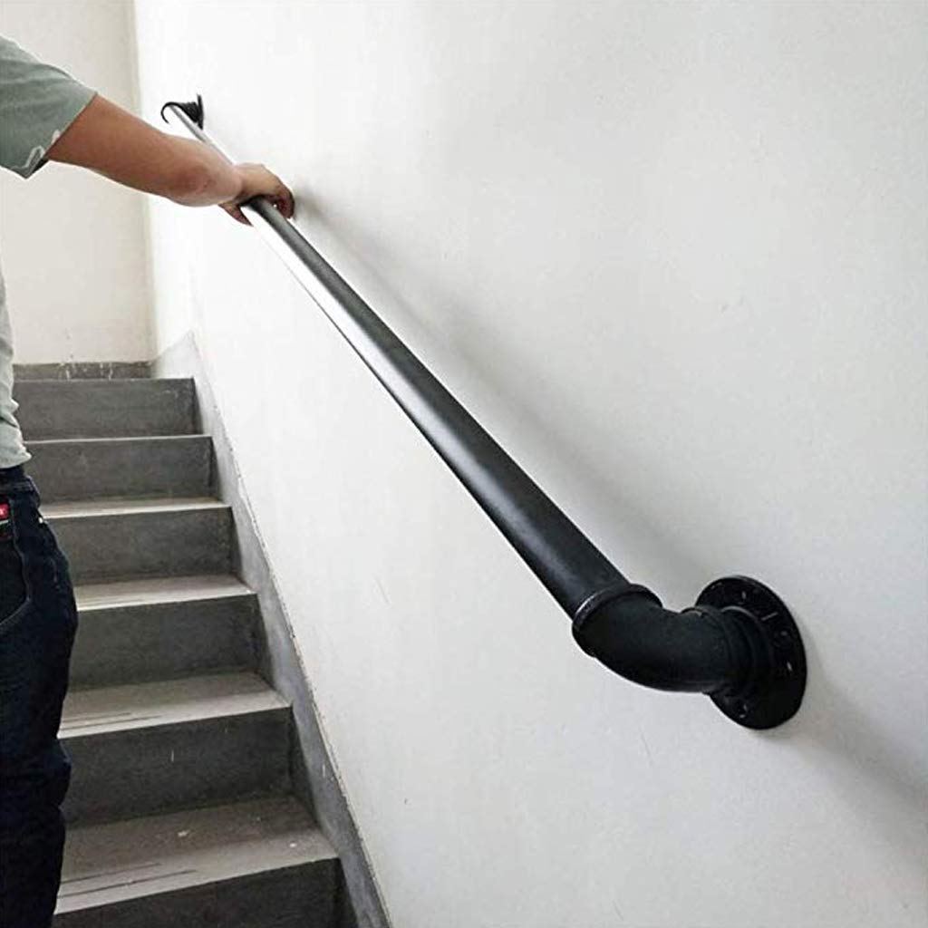 Okrągła poręcz schodowa, poręcz balkonowa, poręcz do balustrad | poręcz schodów, poręcz ścienna do wewnątrz i na zewnątrz, poręcz wejściowa