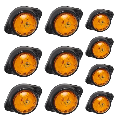 Feux de signalisation LED ambre pour corriger le manque de visibilité de votre remorque 24V