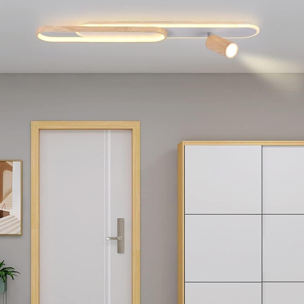 Nowoczesne lampy sufitowe, regulowane oświetlenie sufitowe LED, półwpuszczane, kierunkowe reflektory do sypialni, salonu, galerii biurowej