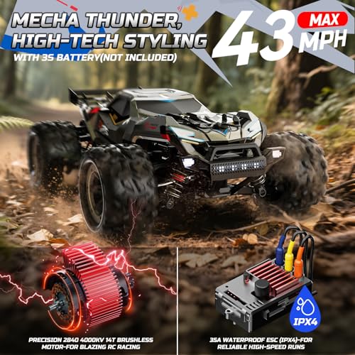 DEERC Brushless Fast RC Car