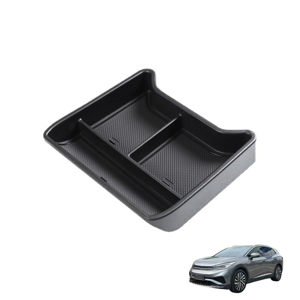 Wbukwe Storage Compartment Below The Center Console Car Center Console Storage Box,For Id.4x