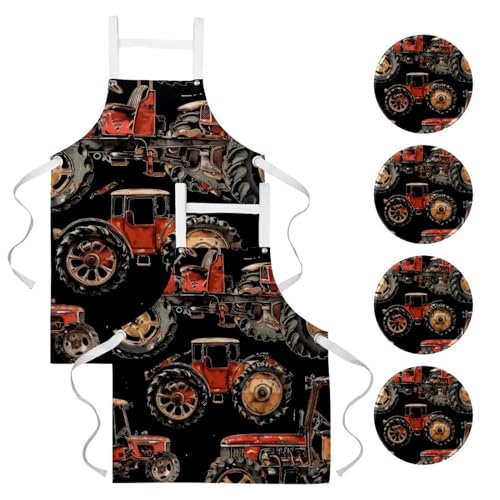 Tablier de serveuse idéal pour le nettoyage de la maison et le bistrot
