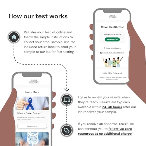 Simple HealthKit Colon Health FIT Home Test - At-Home Test for Colon Health - Free Follow-Up Care & Fast Lab Results - Thumbnail 5