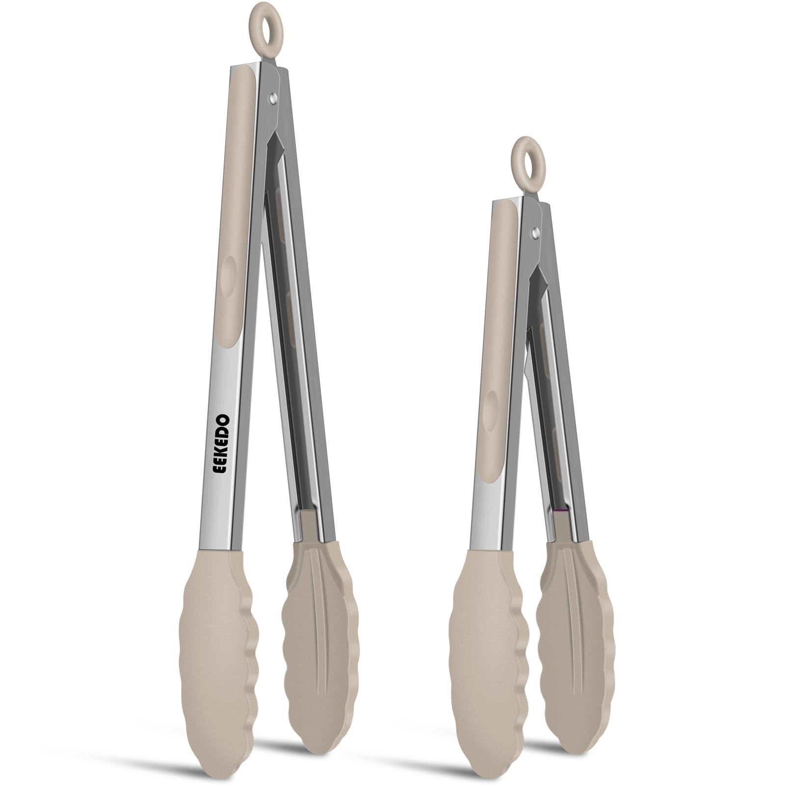 EEKEDO Barbecue Tongs - Heat Resistant & Non-Stick -1