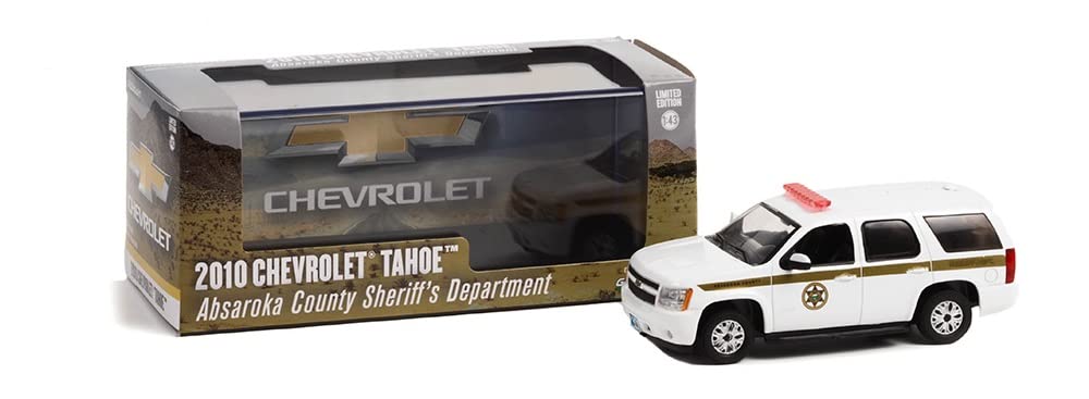 Hollywood Greenlight 86624 2010 Chevy Tahoe - Absaroka County Sheriff's Department 1/43 Scale