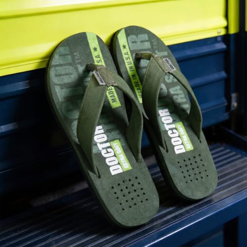 Image of DOCTOR EXTRA SOFT Slipper Care Orthopaedic and Diabetic Super Fitting Comfort Doctor Slipper, DR. Slipper, Flip-Flop, Slides and House Slipper for Men's Men's-FeelGood-D-31