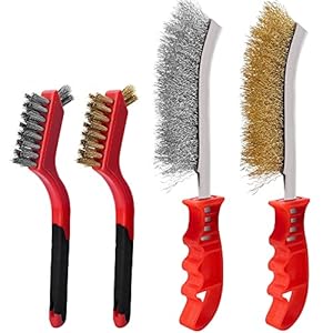Mivitoom Bricklayer Drahtbürsten-Set 4-teilig