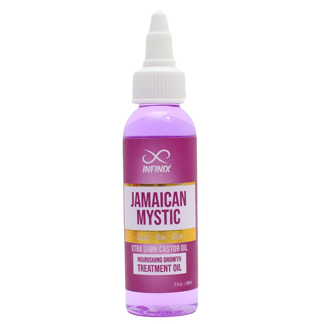 Scalp Treatment Oil - Moisture Edge and Root, scalp after Braid Care Prevent Itchy Flaking Scalp (Dark Castor Oil)