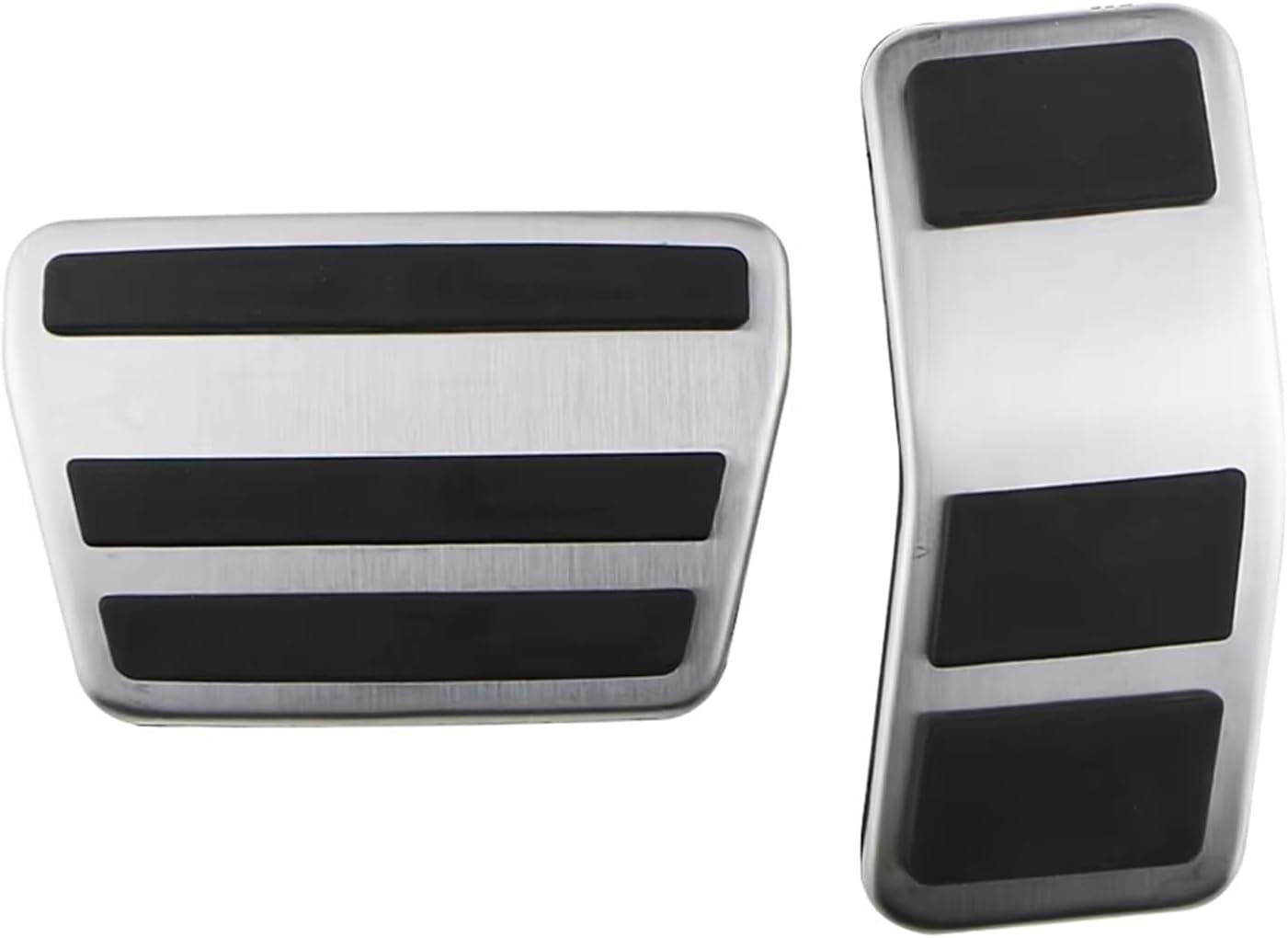 Replacement for Fiesta Mk7 2007 2008 2009 2010 2011 2012 Stainless Steel Gas Fuel Brake Clutch Pedal Cover Clutch Brake Pad(MT)(AT)