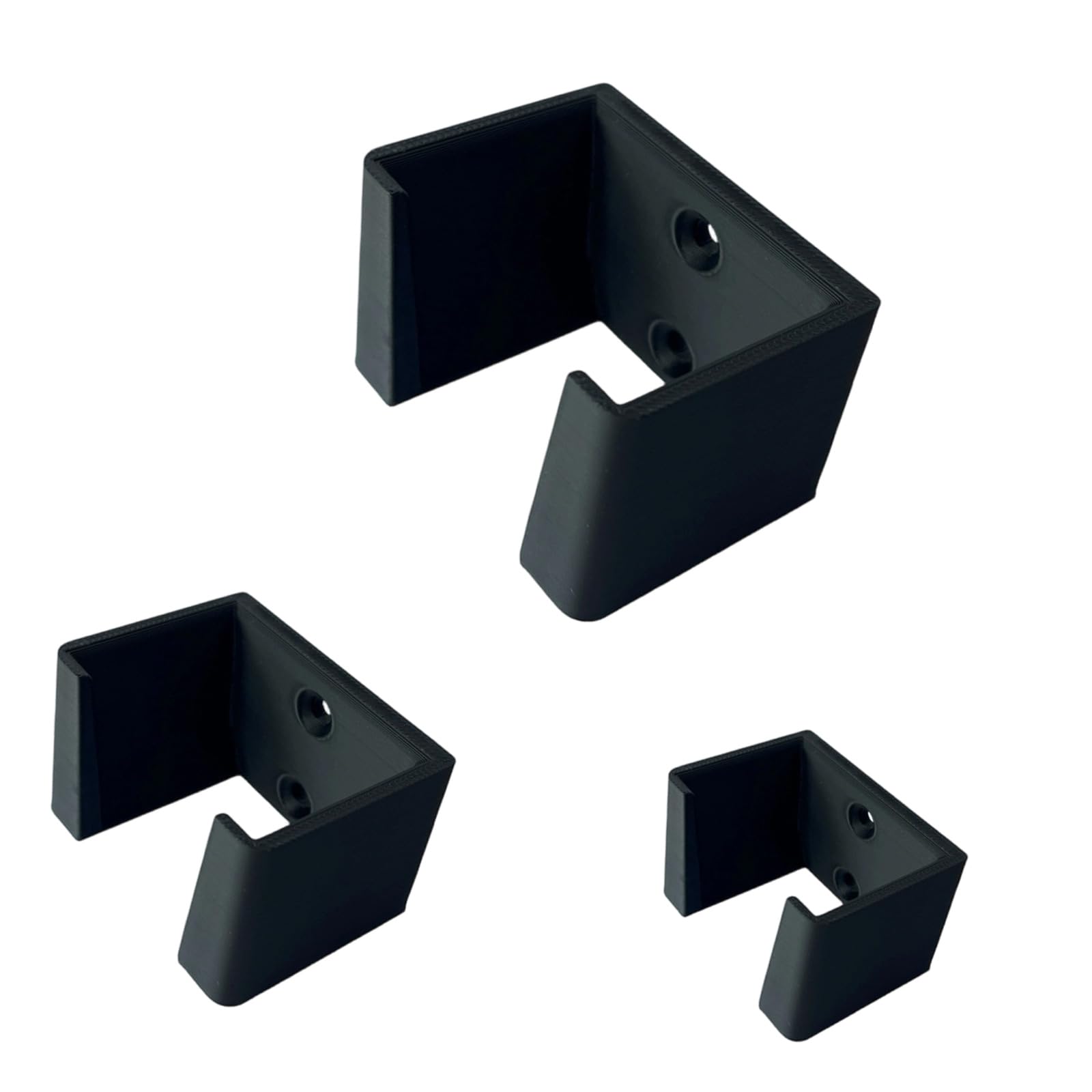 Navna Black Space Saving 3 In 1 Ratcheting Wrench Wall Storage Hanger Garage Workshop Tool Organizers For 1/2 3/8 1/4 Inch Sizes Tool Hanger