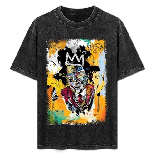 Mens Vintage Oversized Short Sleeve Funny Loose T Shirt Tees Tops