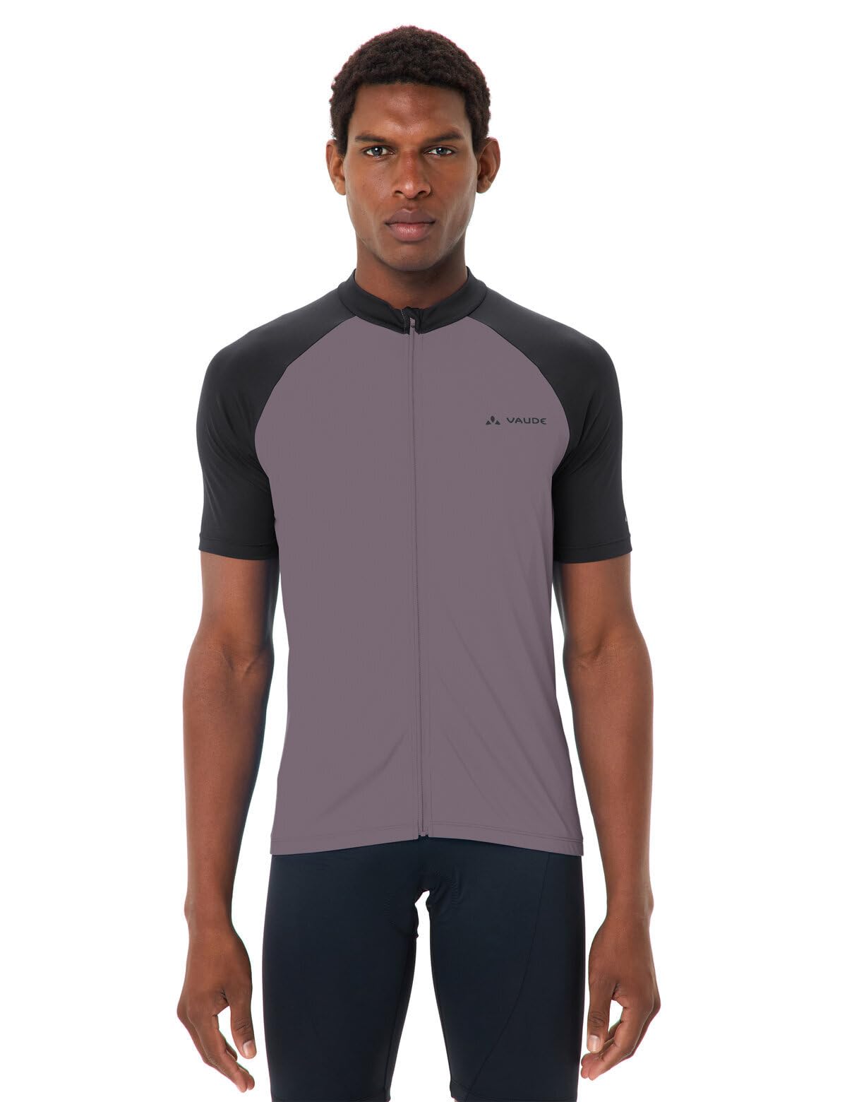 VAUDE Men's Matera FZ Tricot II, Fullzip Radtrikot für Herren, Passform: Slim fit, Purple ash, XL