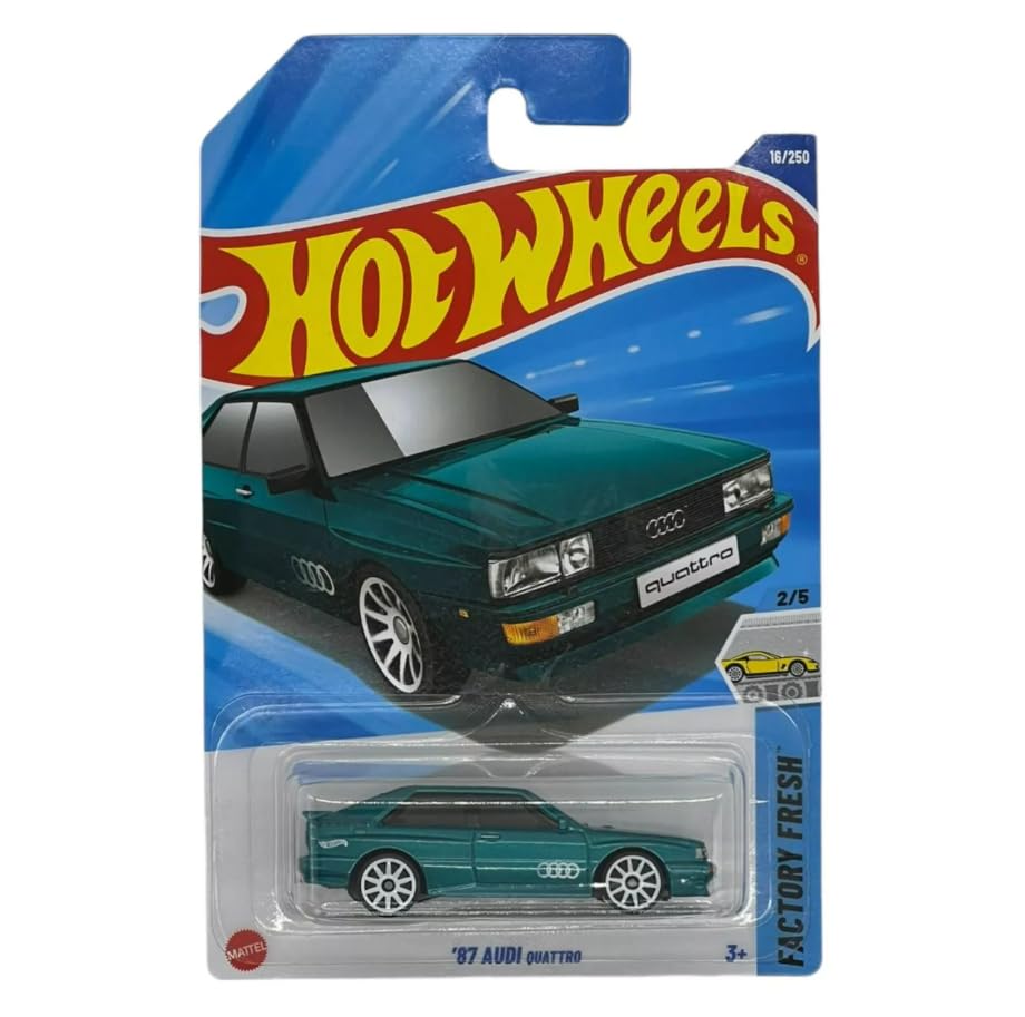 '87 AUDI Quattro ミニカー HW 2025 TREASURE HUNT '87 AUDI QUATTRO FACTORY FRESH A CASE READ