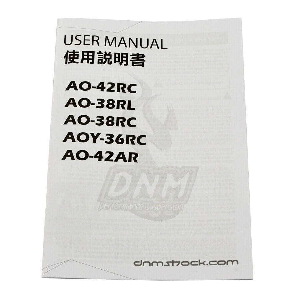 DNM AOY-38RC 165x35mm Mountain Bike Air Rear Shock with Lockout, ST2247