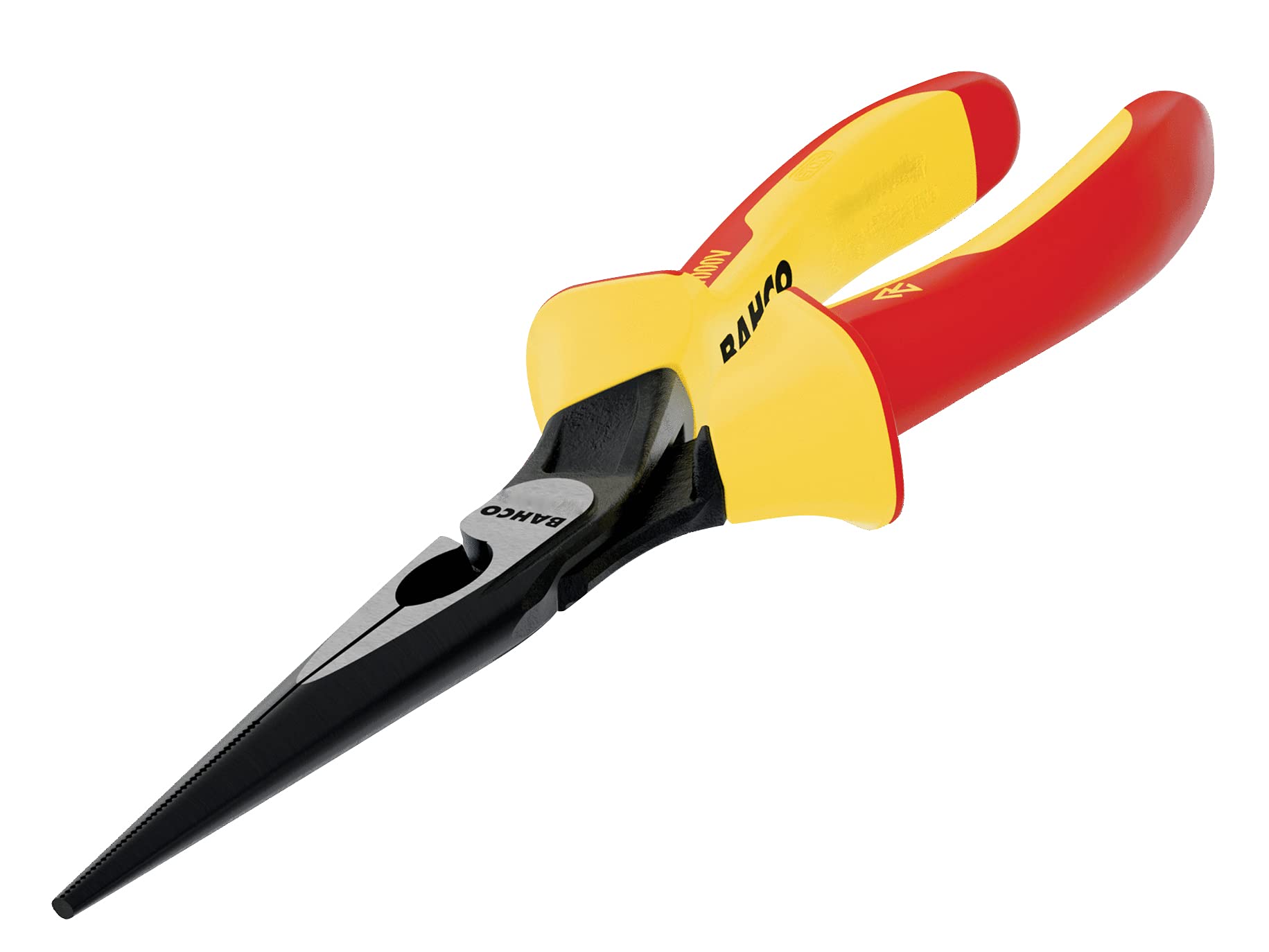 B&Q -  2430 S-140 2430S Ergo Insulated Long Nose Pliers 140mm (5.1/2In) Bah2430S140
