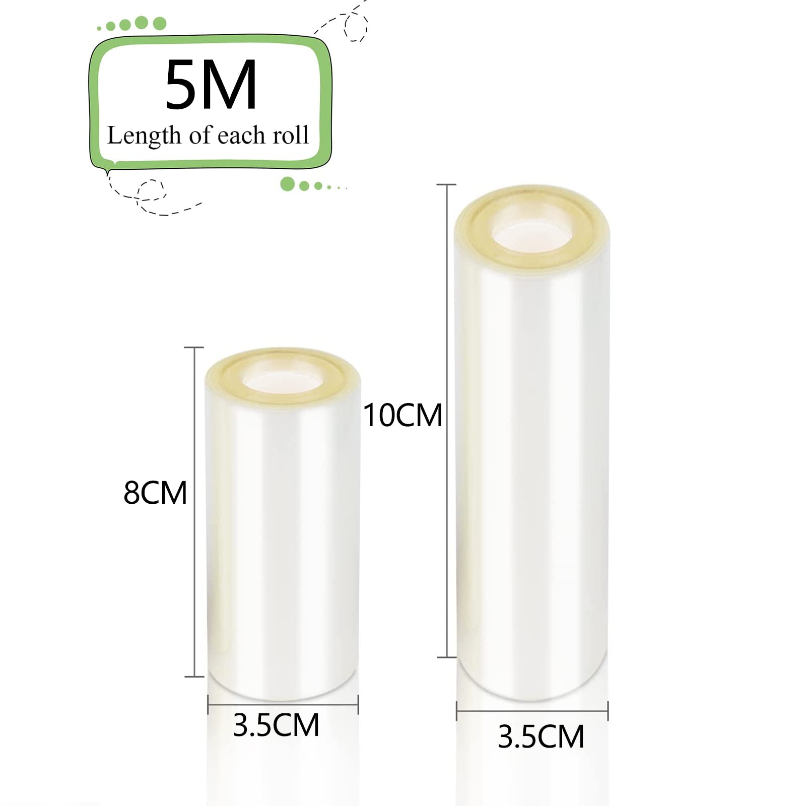 Rotolo Acetato Per Pasticceria 10m X 8cm - Nastro Per Bordi Torte, Mousse E Cioccolato - Foto 7