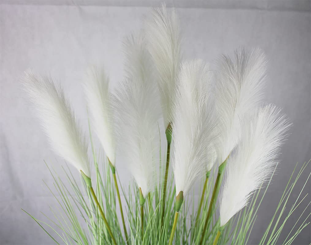 Arnusa Erba di pampa artificiale 120 cm KP118 erba artificiale pianta artificiale erba decorativa pianta artificiale in vaso