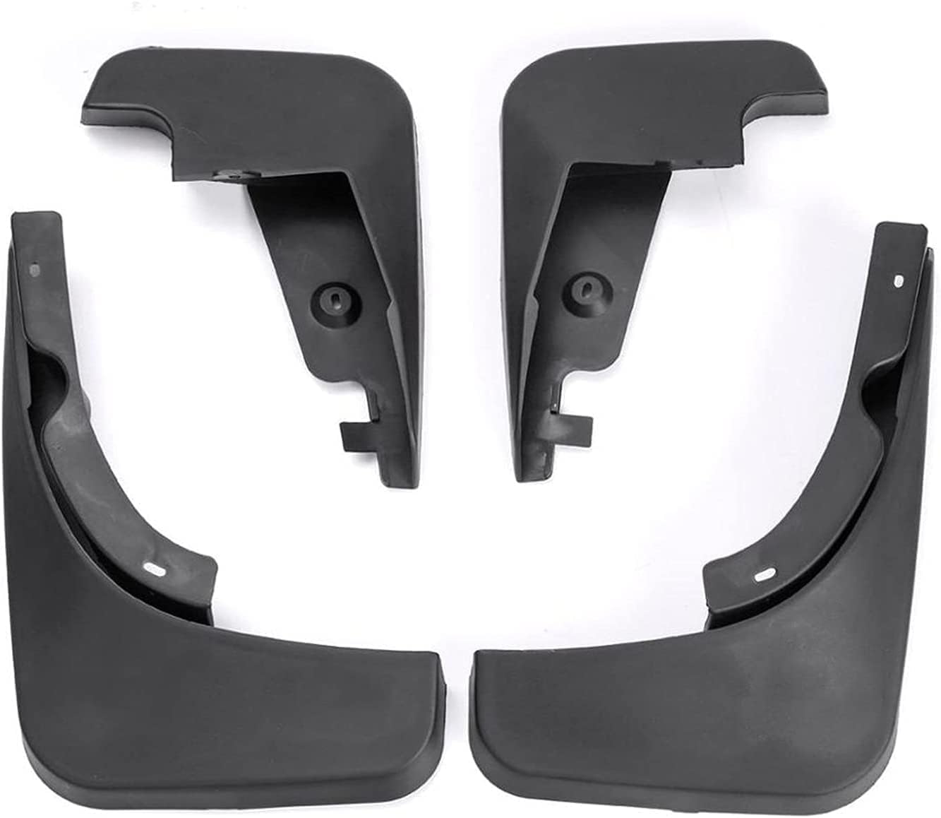 HUAYSGO 4Pcs Premium Mud Flaps for Audi Q5 2009 2010 2011 2012 2013-2016 Front and Rear Splash Guards Durable Mudguards Protection Against Road Debris