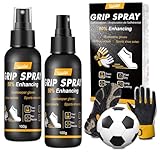 Grip Spray Torwarthandschuhe, 200g Torwarthandschuhe Spray zur Verbesserten Ballkontrolle, Fussball Training Zubehör, Grip Booster Spray für Fußball, Basketball, Golf, Pole Dance, Tennis, Gewichtheben