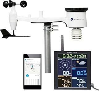 Ambient Weather WS-1965 WiFi Weather Station w/Remote Monitoring and Ambient Weather Network Access and AWN+ Included