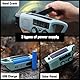 Notfall Radio, 2000mAh Akku Kurbelradio Solar Ladegerät Power Bank USB AM/FM-Radio mit SOS-Alarm Taschenlampe, 3-Wege-Laden Emergency Radios, Innen Außen Camping Klein Taschenradio