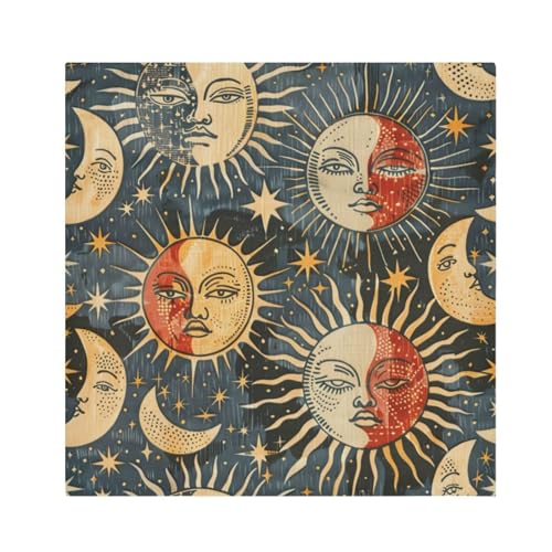 Servilletas de Tela Boho Multicolor 20x20 pulgadas Pack 6 miniatura 1
