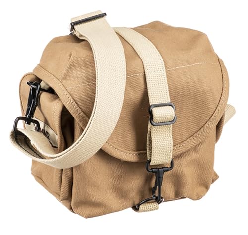 Domke F-8 Small Shoulder Bag for a small mirrorless, point and shoot camera and accessories - Sand