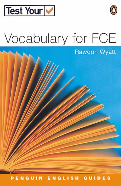 Buy Test Your Vocabulary for FCE (Penguin English) — BookShops.in