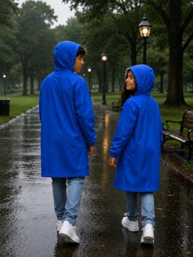 Image of Premium Kids Waterproof Raincoat | Full Coverage Hooded Rain Wear for Boys & Girls | Rainwear |