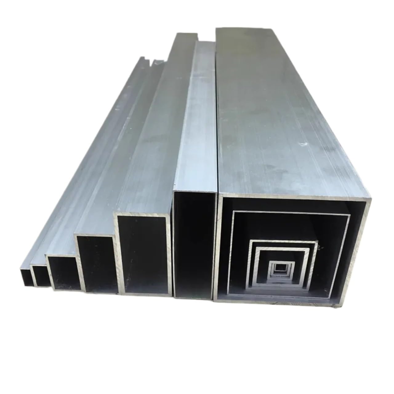 Aluminiumrohr Rechteckrohr Aluminium Vierkantrohr Profil 30x40x50x60x70x80x100x120x150x180x200 Länge 500mm Wandstärke 1 1,2 1,5 2 3mm(495MM X 1PCS_30X70X1MM)