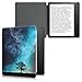 kwmobile Case Compatible with Amazon Kindle Oasis 10. Generation Case - eReader Cover - Cosmic Nature Blue/Grey/Black