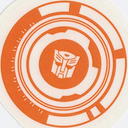 Vinilo Decorativo Logo Autobot Rojo 2x2 Pulgadas